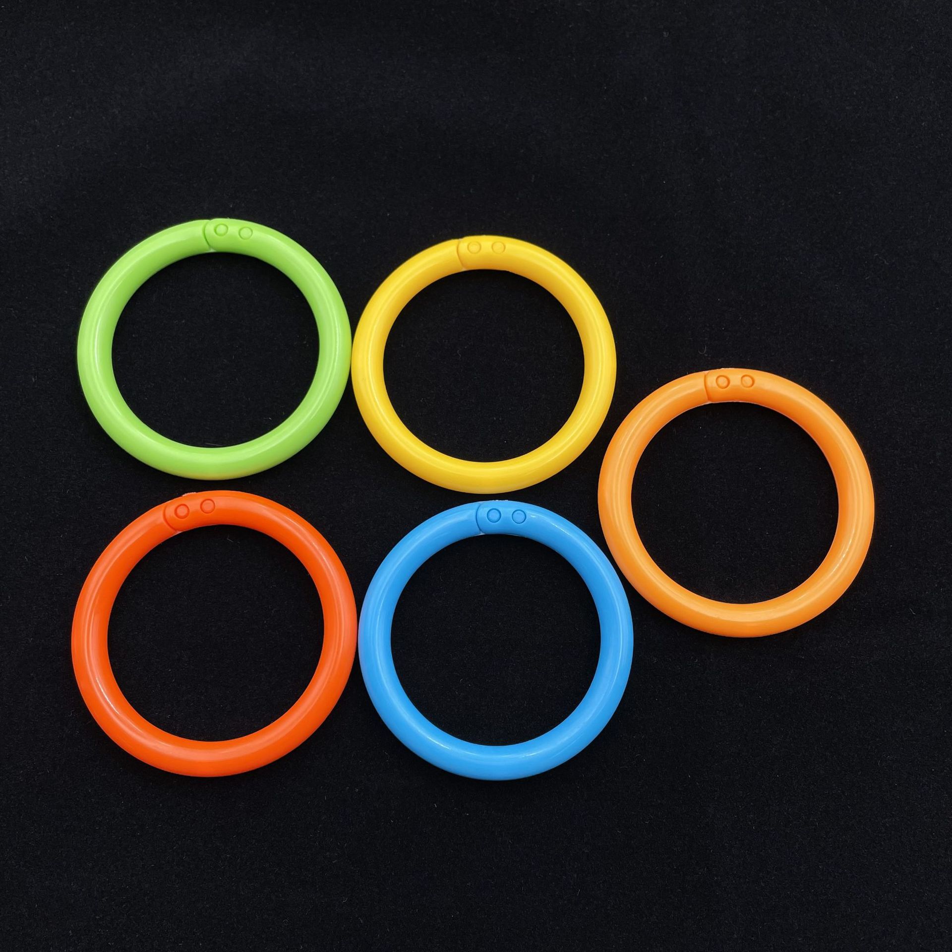 65mm胶圈 书圈 卡环 收纳环 量勺卡圈 图书装订圈圈 厂家批发