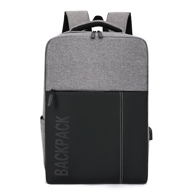 Business Backpack Casual Backpack Computer Bag New Cross-Border Multi-Compartment Commute Minimalist Fashion Men's Bag Customization