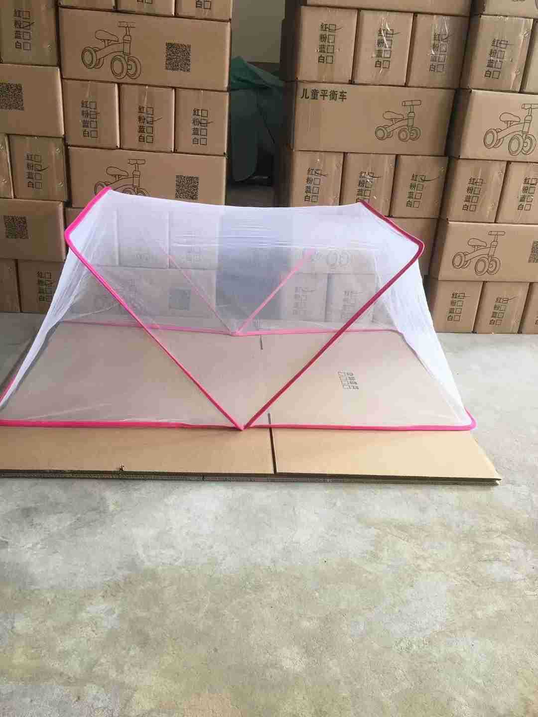 Amazon Cross-Border Factory Direct Sales Internet Celebrity Same Mosquito Net Installation-Free Adult Folding Mosquito Net Fast Collection Mosquito Net