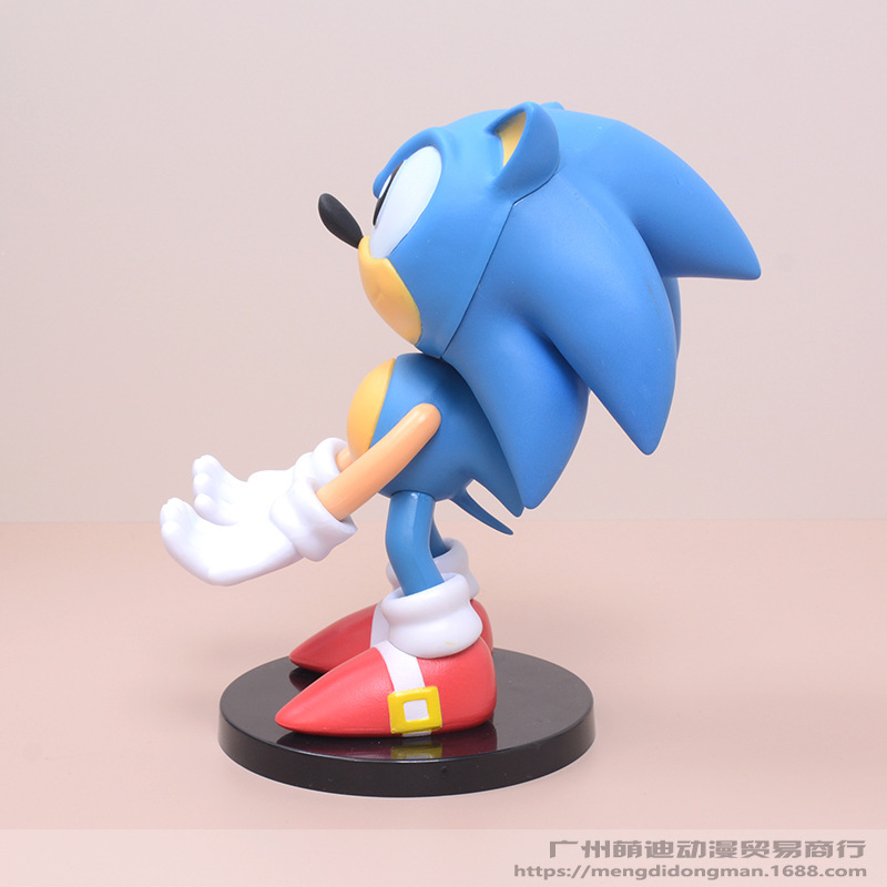 超音鼠 索尼克手办 ps4 ps5 手柄 手机支架 公仔模型动漫摆件盒装