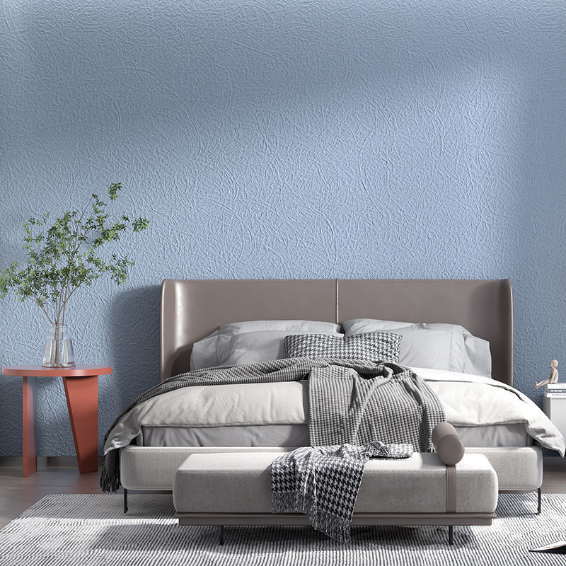 5成交6件刺绣无缝墙布欧式简约现代家用立体提花加厚壁布客厅卧室背景