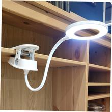 Clip LED Desk Lamp Reading Lamp Study Light Rechargeable跨境