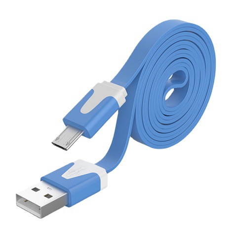 扁数据线usb面条充电线适用苹果安卓tpyec华为手机充电线pvc线