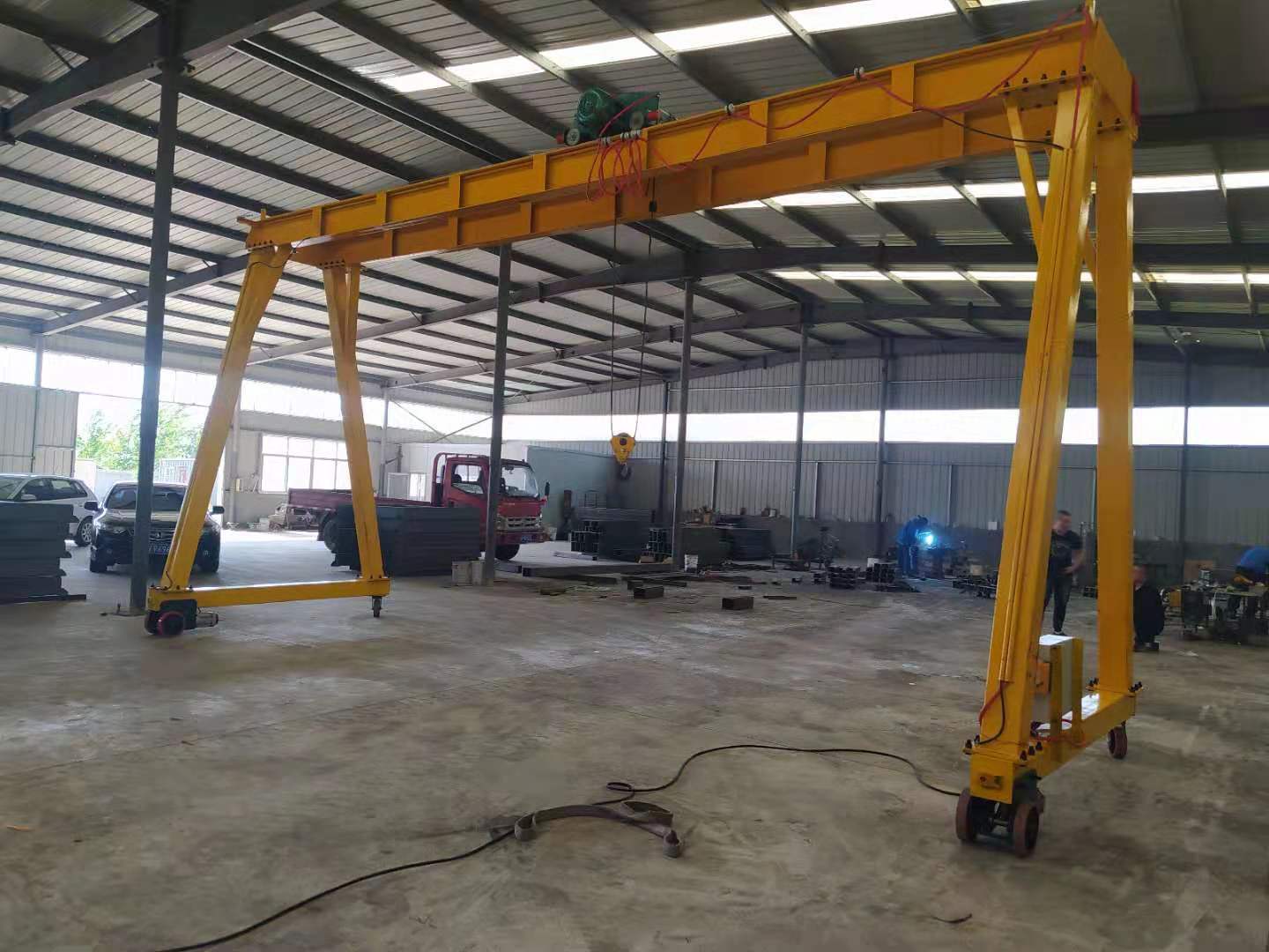 8吨航车 简易双梁行车 行吊 航吊 注塑换模具用起重机