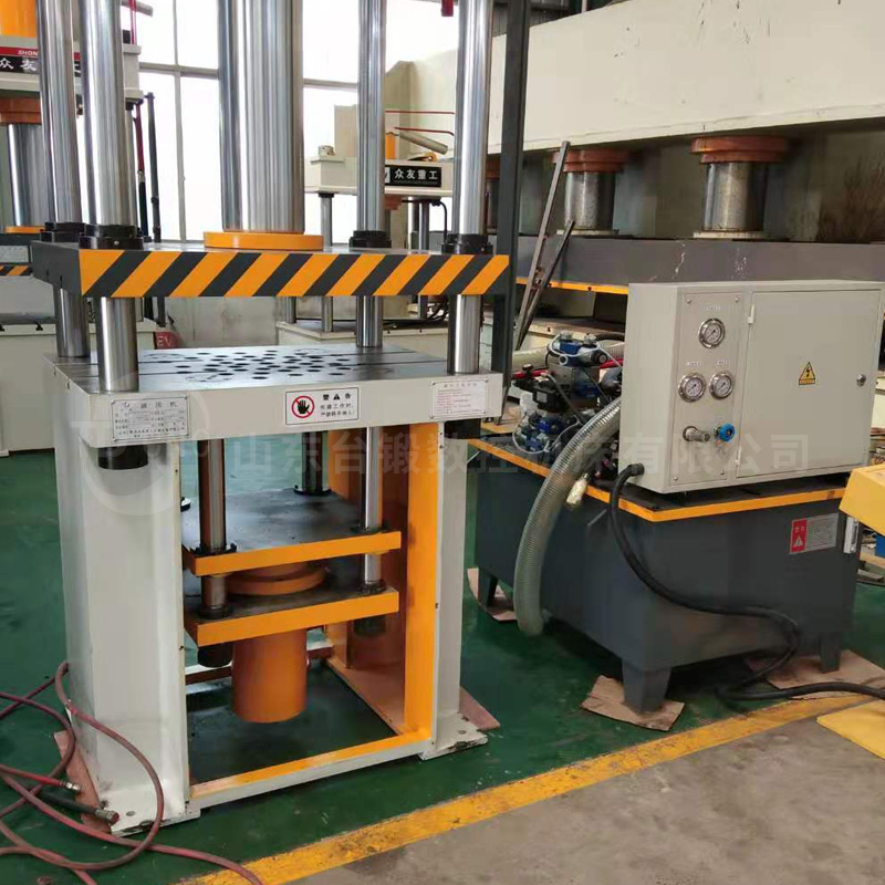 100吨三梁四柱拉伸机 铝锅封头拉伸机 金属拉伸成型液压机可定制