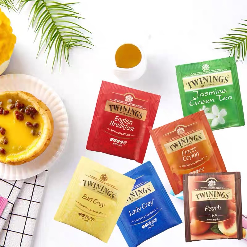 英国红茶茶包2g英式进口袋泡茶叶烘焙茶叶粉精品乌龙普洱茶伴手礼