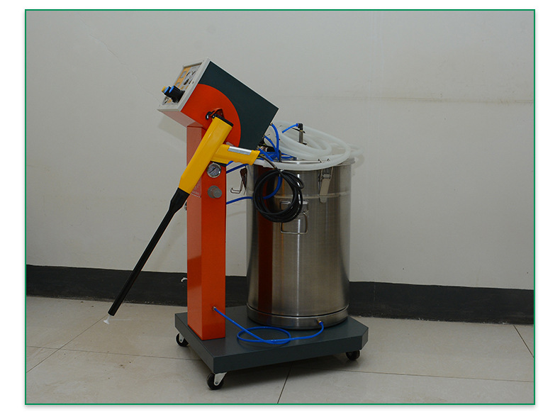 厂家供应五金涂装喷塑设备 静电粉末涂层自动小型喷塑机