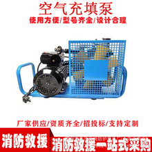 矿用氧气呼吸器空气充填泵消防紧急救援气瓶充气机设备