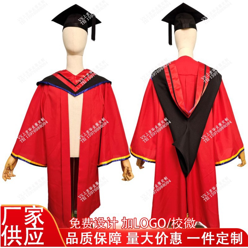 澳门科技大学博士服澳大毕业袍学士服硕士学位服学生摄影服学术袍