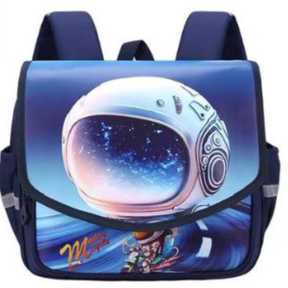 New Foreign Trade Export Primary School Student Horizontal Schoolbag Cross-Border Factory Children's Backpack Cartoon One-Piece Delivery