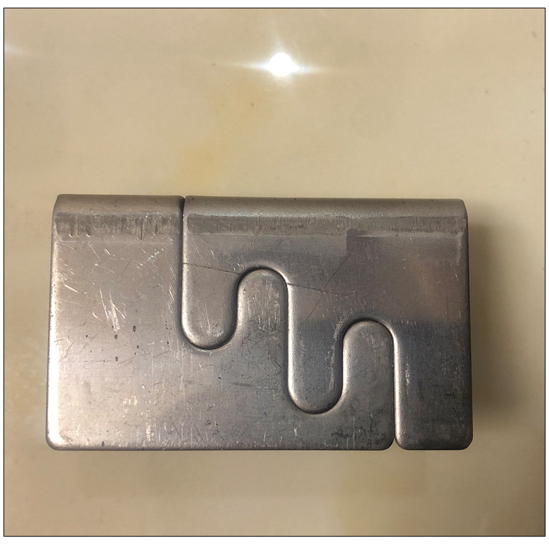 20*40方管扣件不锈铁固定方形金属卡扣五金家具配件钢桌架连接件