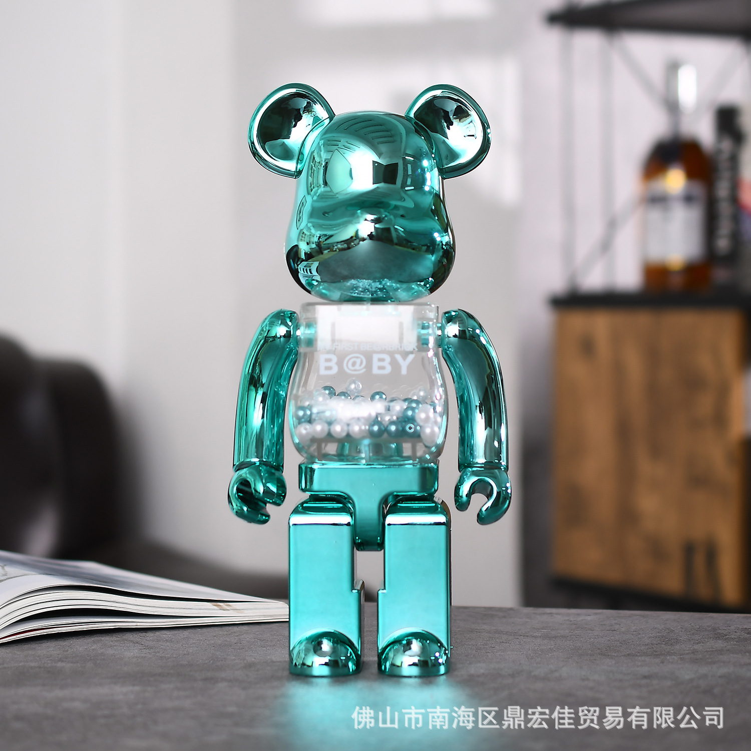 bearbrick暴力熊积木熊电镀系列潮玩网红公仔手办女生日礼物400%