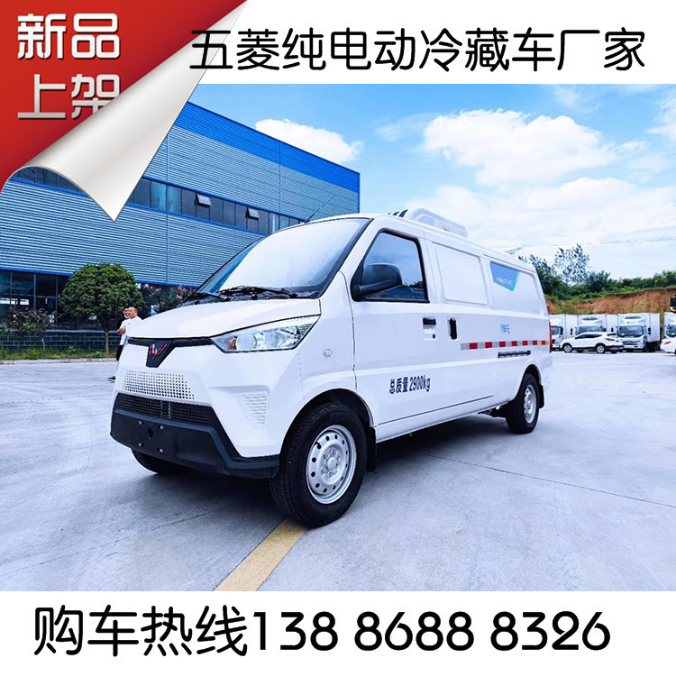 纯电动面包冷藏车 新能源电动冷藏货车 续航245公里宁德电池-阿里巴巴