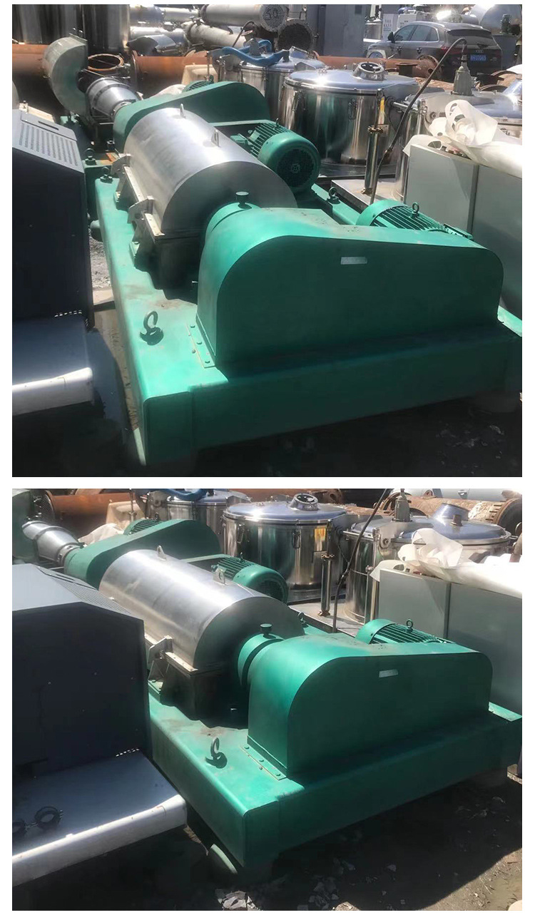 出售二手德国卧螺离心机 石油污水离心设备 二手小型卧螺离心机