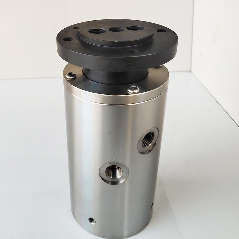 多通路旋转接头万向360度气电滑环双通道接头 不锈钢液压接头