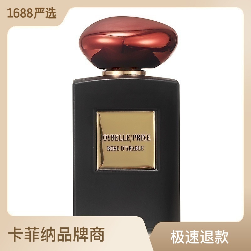 Exclusive for Cross-Border Red Noble Perfume for Women 100ml Sandalwood Wooden Incense Oriental Note Natural Long Lasting
