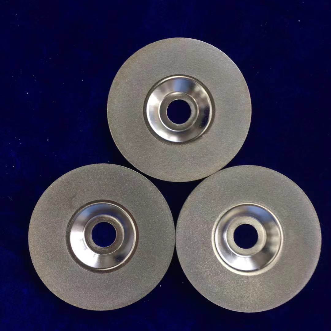 0成交0片科美钎焊带弧金刚石砂轮磨边倒角轮锋利耐磨精密铸造橡胶制品