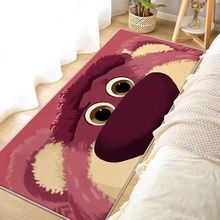 地毯卧室耐脏易打理卡通隔凉保暖床边毯家用防滑耐磨水晶绒地毯