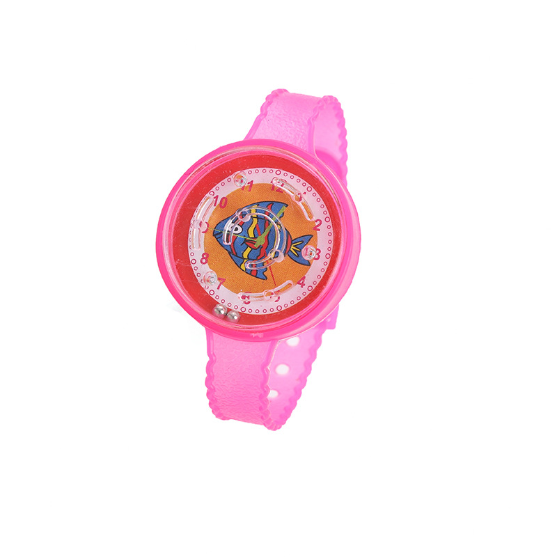 Factory Direct Sales Cartoon Watch Maze Gift Children's Toys Children's Educational Brain-Moving Small Toys Cheap Wholesale