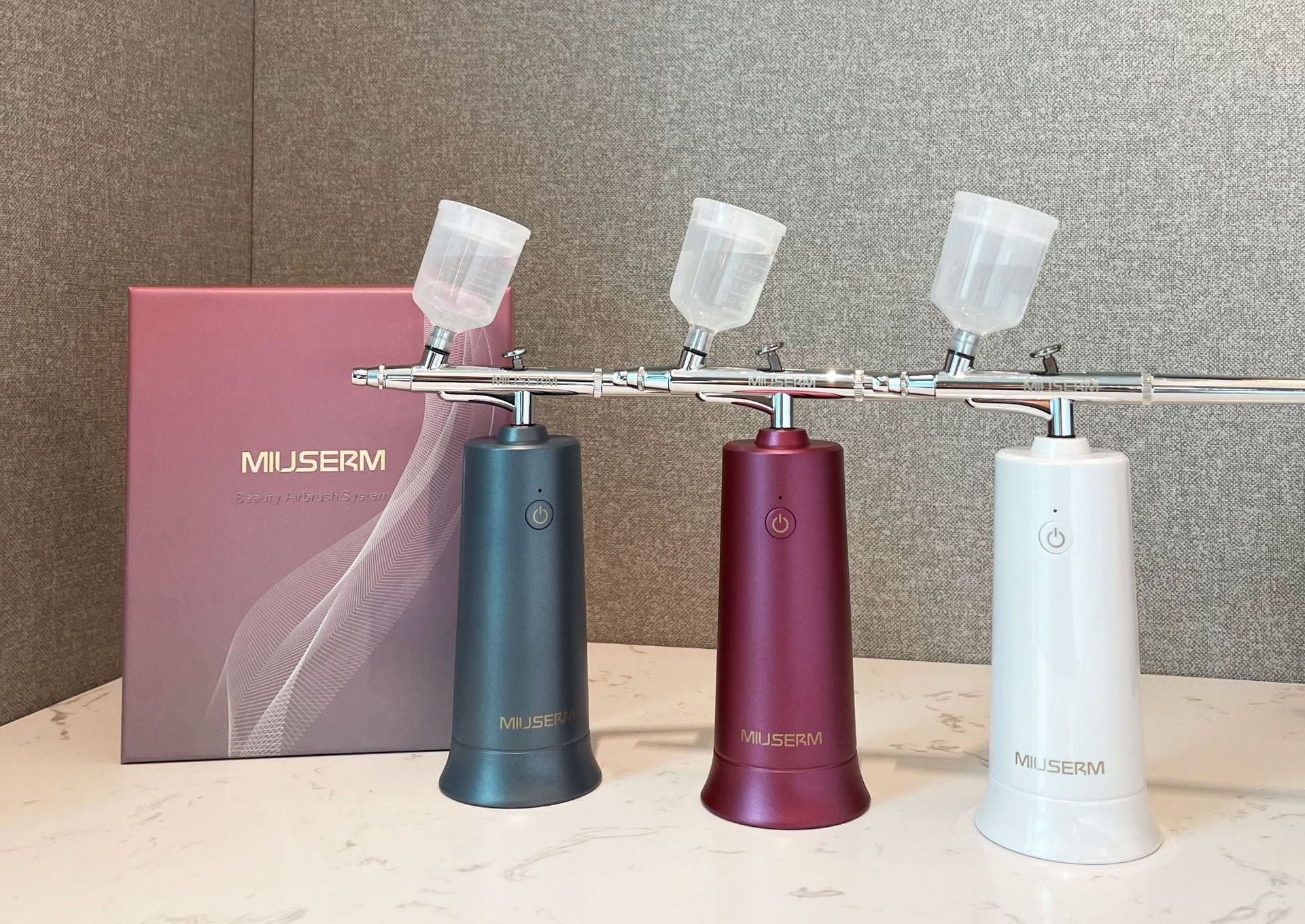 miuserm白金注氧手持充电便携式高压纳米脸面部美容仪补水氧仪器