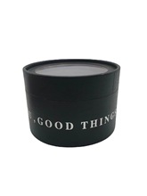 圆形黑色纸筒内白烫银pvc镂空圆筒定做食品茶叶纸罐包装定制logo