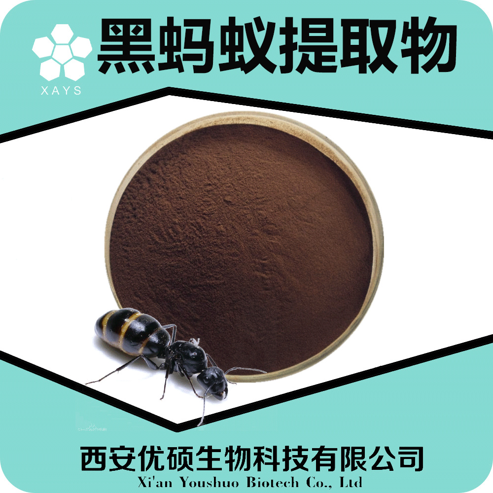 黑蚂蚁提取物50:1 水溶粉SC证食品级原料黑蚂蚁多肽黑蚂蚁提取物