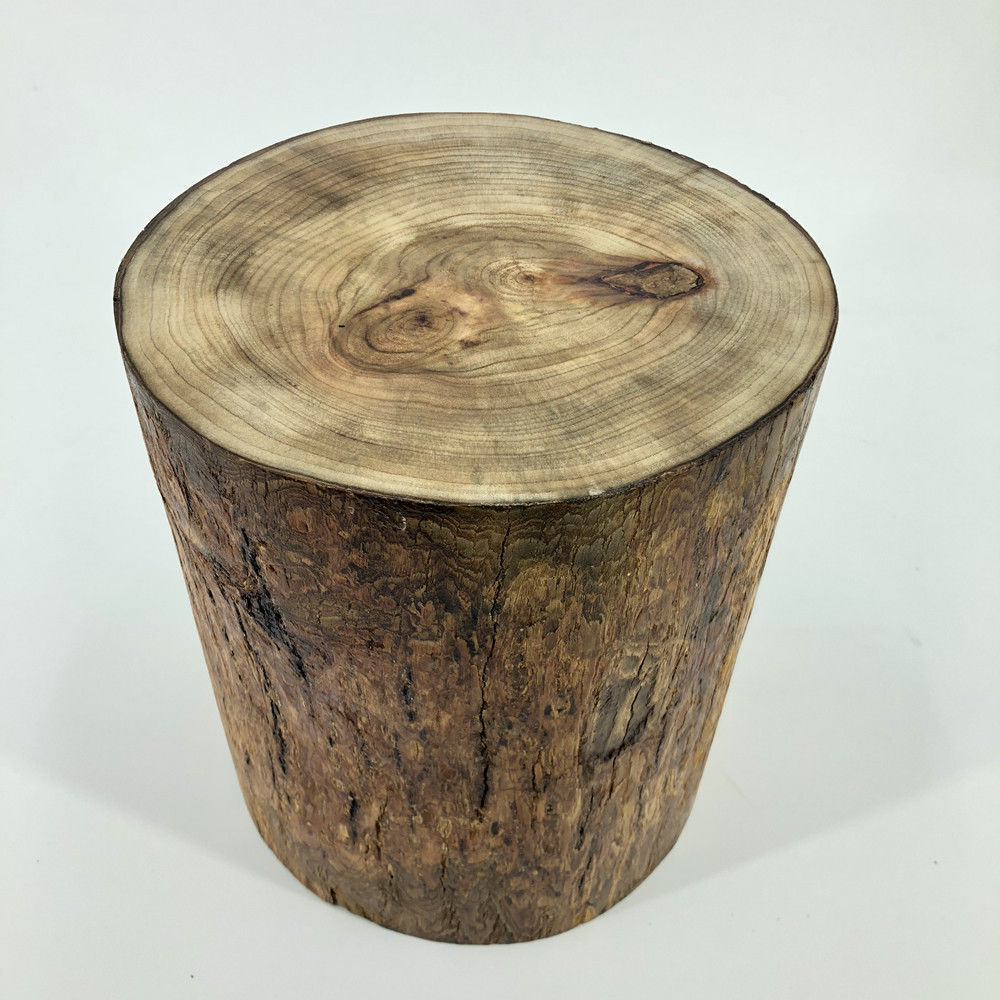 原木墩实木墩子香樟树树墩树桩凳子创意茶几角几实木圆凳现代简约