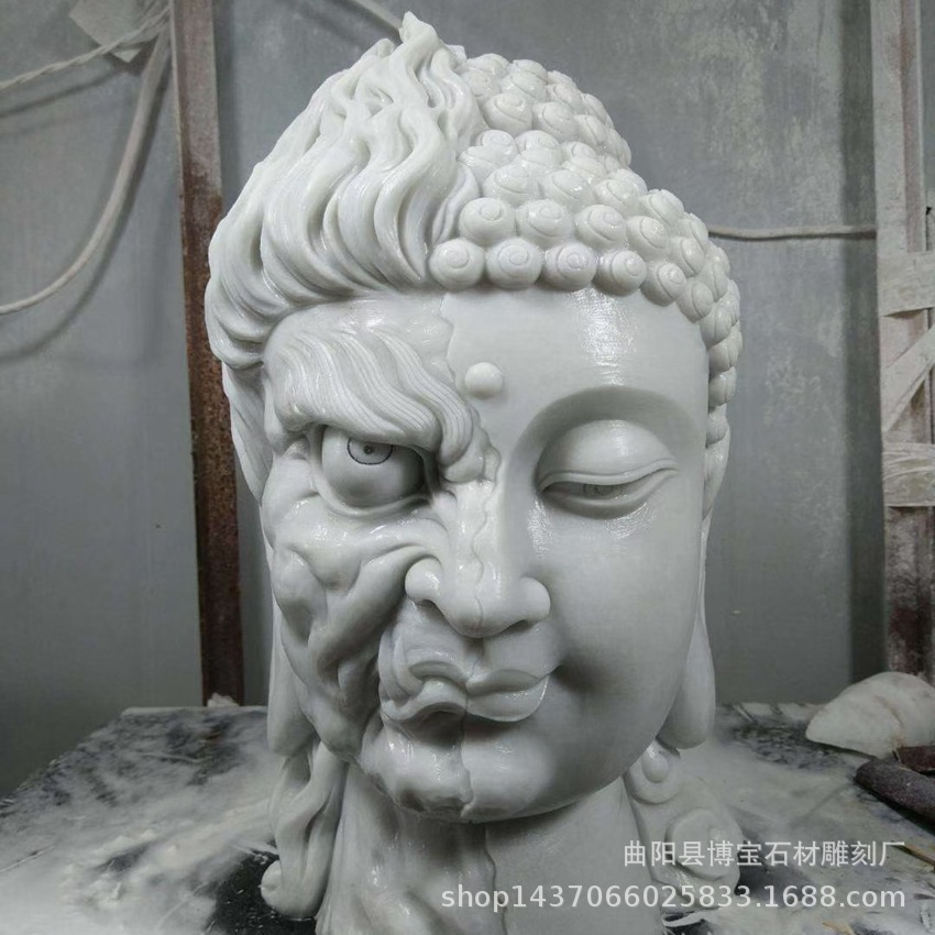 定制大理石石雕拓荒牛开荒牛 城市牛雕塑 晚霞红石雕牛牦牛新款