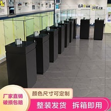 玻璃展示柜博物馆文物陈列柜展览柜珠宝玉器展示柜模型道具玻璃柜