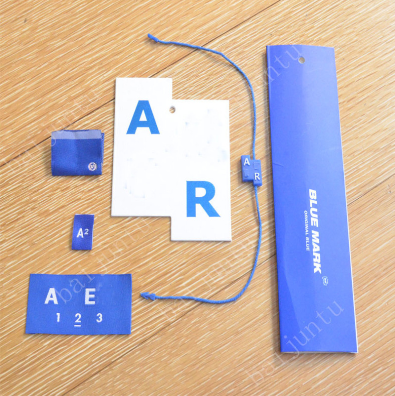 ader新款包装吊牌领标挂牌吊粒洗水标服装辅料包装袋