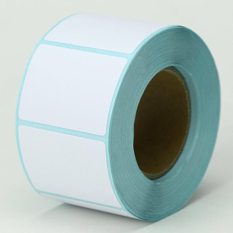 Three heat-proof paper self-adhesive label Barcode paper sticker 100*100 80 70 60 50600 Specification drawing