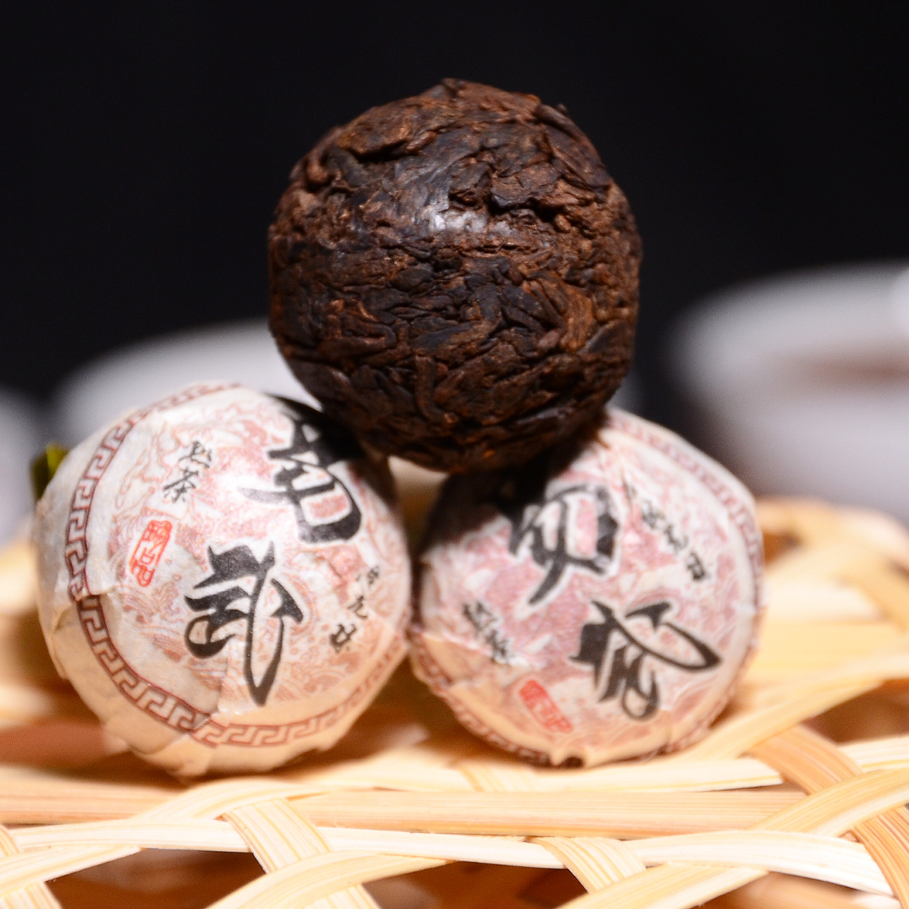 批发云南普洱茶生茶叶 易武龙珠 小沱茶普洱易武茶区