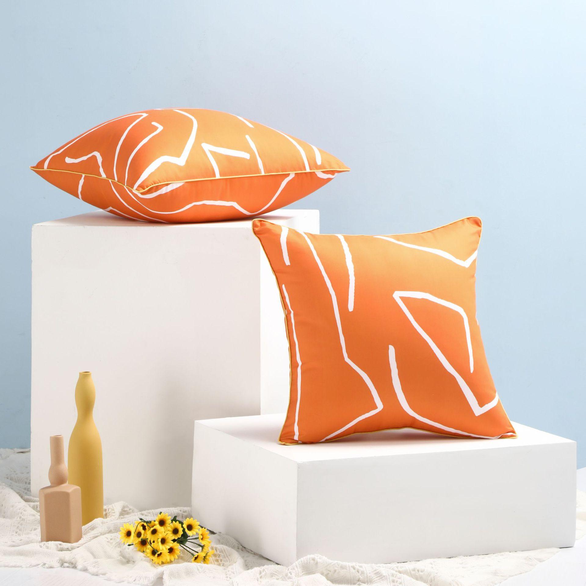 抱枕靠垫沙发客厅靠枕汽车靠背垫床头靠枕办公室护腰枕可水洗内芯