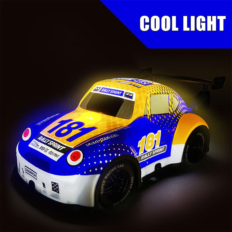 2024年新款q版带灯光跨境小比例越野遥控车1:24不带电儿童玩具车