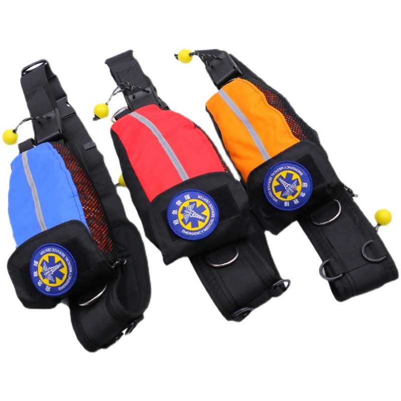 水域抛绳包腰包 户外水上漂浮腰挂抛绳包 防汛溺水施救绳包-阿里巴巴