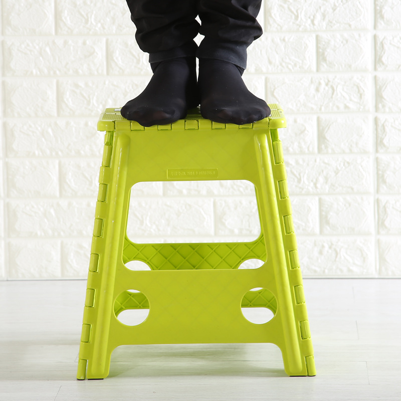 可折叠塑料凳子儿童便携户外迷你小板凳家用矮马扎靠背椅成人