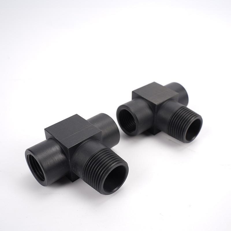 工厂供应 尼龙三通 直角三通正三通管件尼龙注塑件异形机械配件q