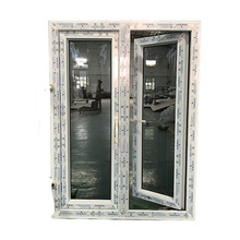 佛山门窗厂UPVC塑钢60平开门窗、多腔体型材结构隔音隔热效果好