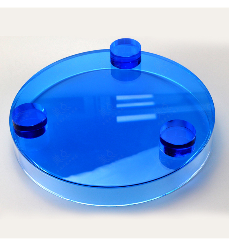 亚克力圆形托盘