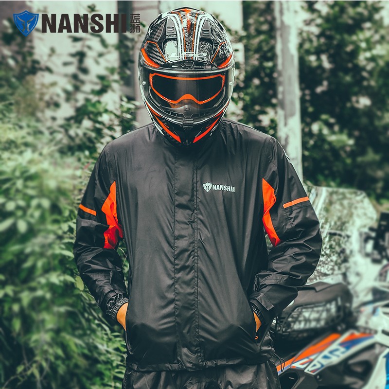 Blue Lion Raincoat Suit Rainproof Motorcycle Battery Car Riding Raincoat Rain Pants Split Raincoat Wholesale Factory