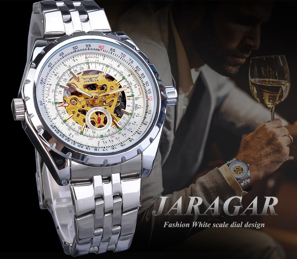 新款jaragar 欧美男士时尚休闲镂空大表盘机械表 自动机械表-阿里巴巴
