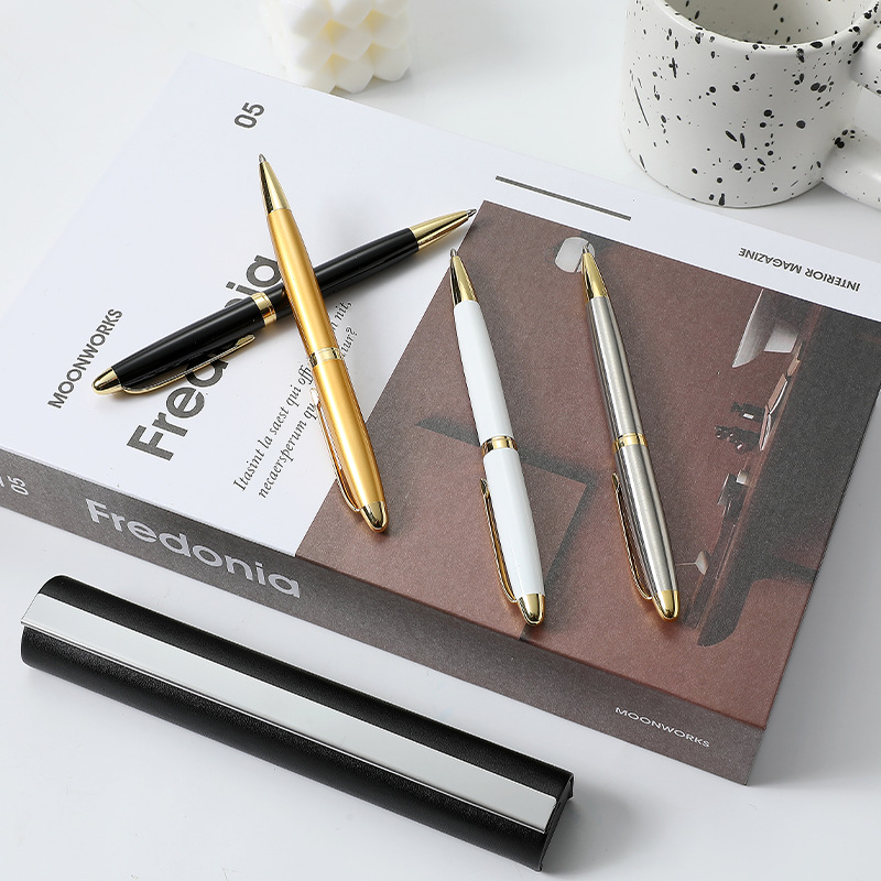 Creative Hotel Conference Corporate Gift Advertising Ballpoint Pen Signature Pen Metal Pen Neutral Oil Pen Custom Logo