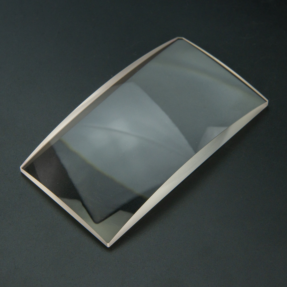 定制柱面透镜光学玻璃透镜 弯月透镜红外紫外激光全息秒准镜片zlm
