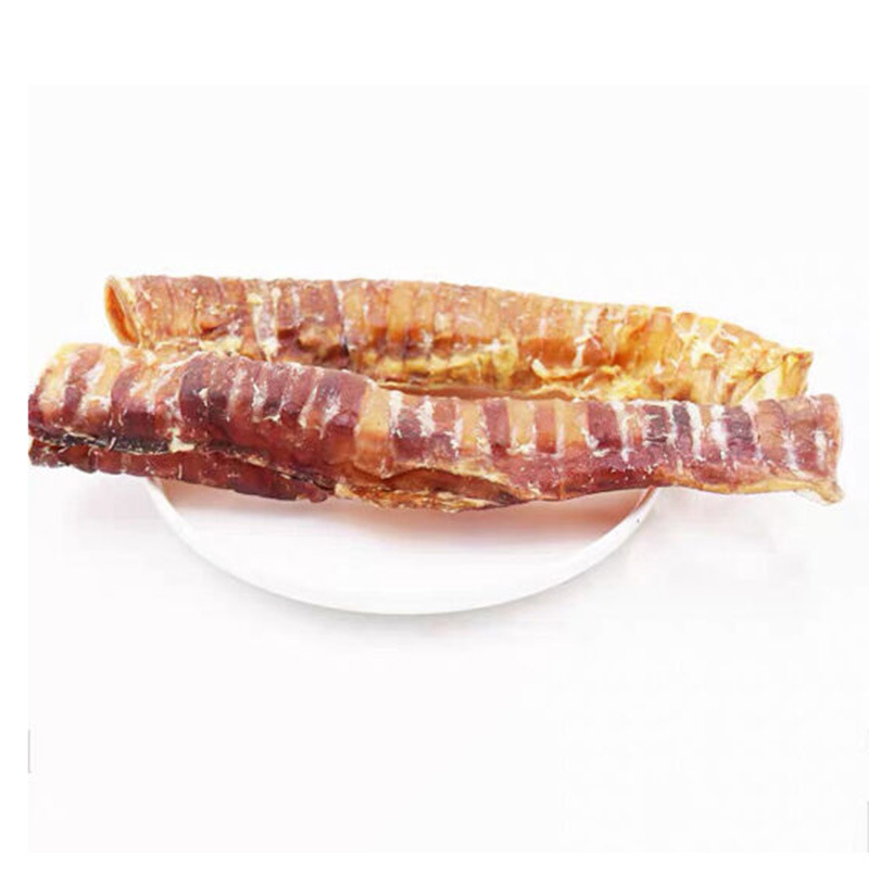 源头厂家牛喉管风干牛喉管磨牙棒牛肺气管脆骨软骨牛食道管狗磨牙