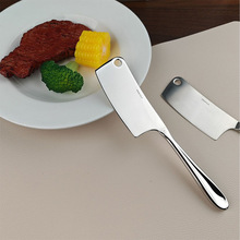 不锈钢西餐刀 牛排刀黄油刀水果刀 家用切刀牛扒刀 高货餐刀精选