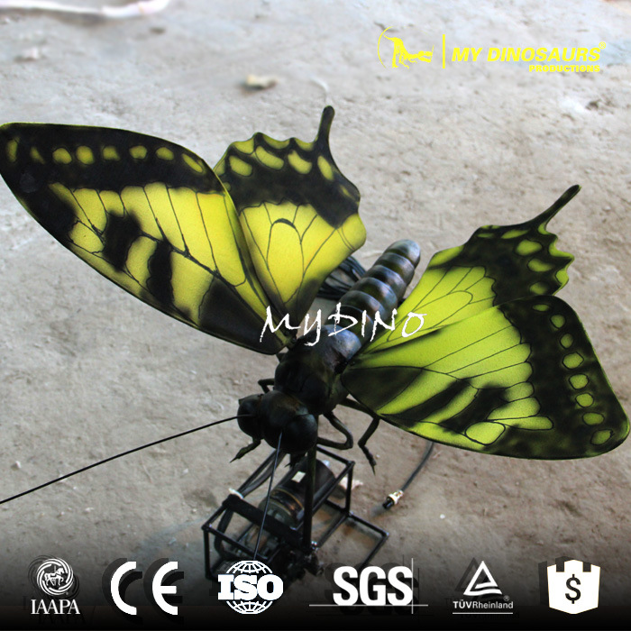 超大仿真蝴蝶模型自贡仿生动物昆虫楼房地产开业营销中心吸引客人