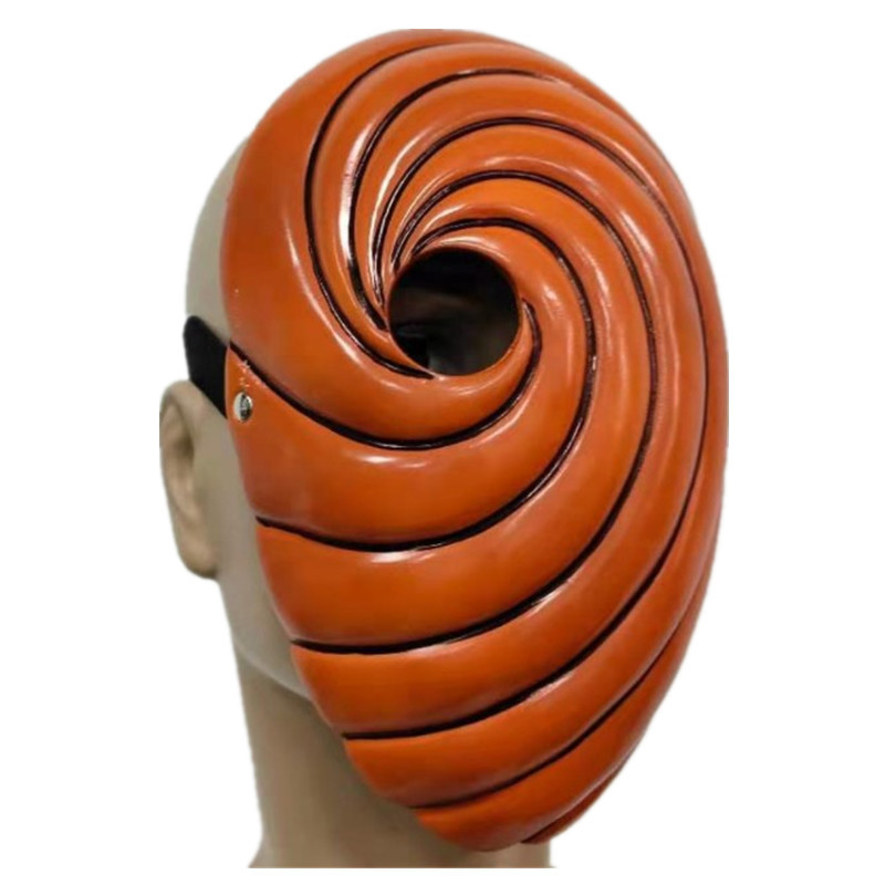 树脂火影暗部面具火影忍者宇智波带土独眼阿飞面具狐忍万圣节派对