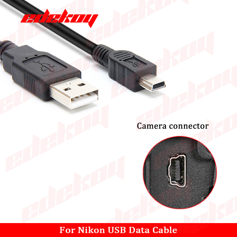 适用于尼康相机数据线 单反相机数据线 uc-e4/e15/e19 usb数据线