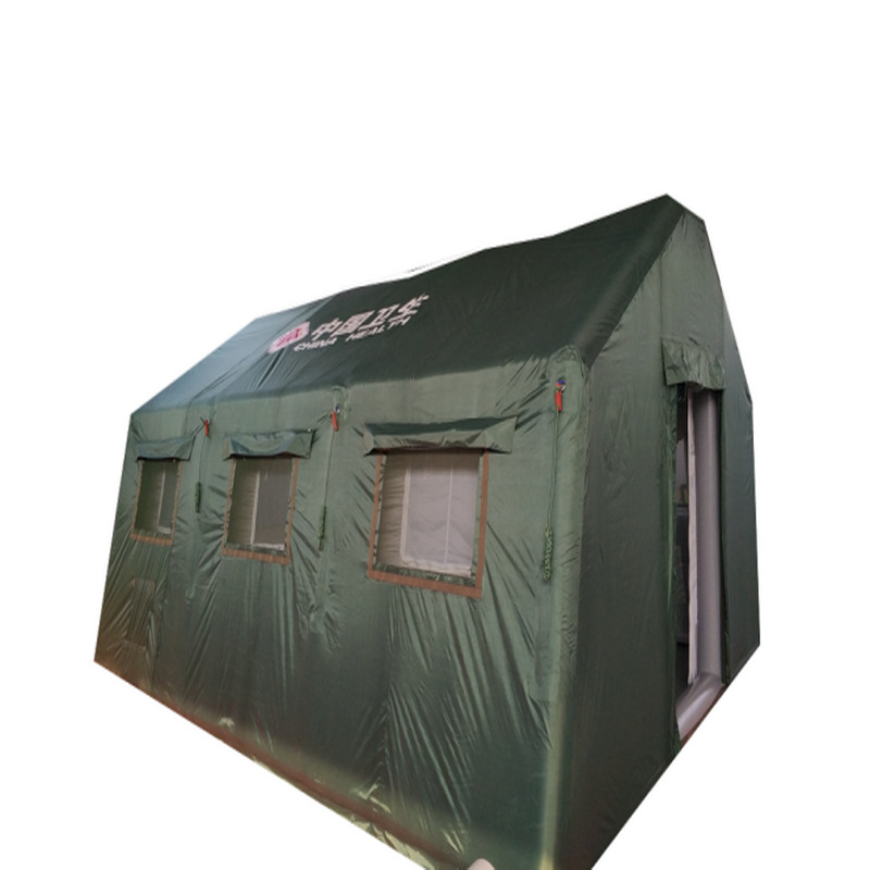 厂家直供医疗充气救援帐篷牛津布充气帐篷医用户外帐篷支持定制