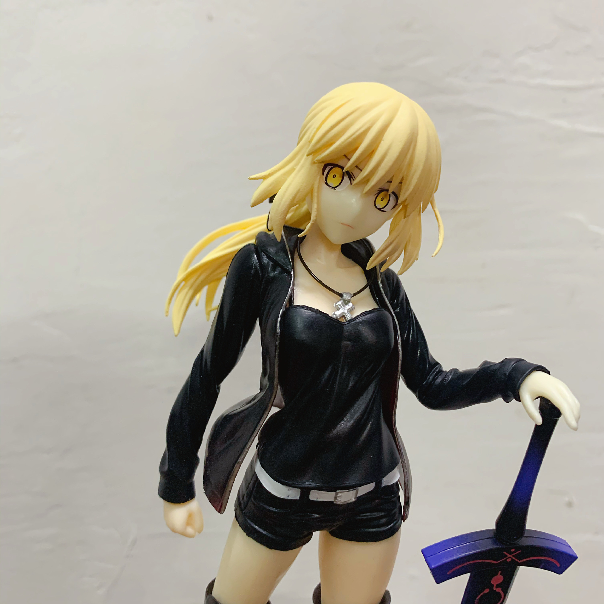 fate/grand order 黑 saber 便服 阿尔托莉雅 潘德拉贡 盒装手办